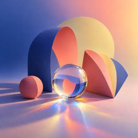 Ejemplo de composición artística: Piezas creativas que mantienen su equilibrio en formatos muy distintos.